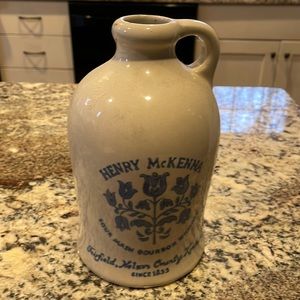 Henry McKenna whiskey jug